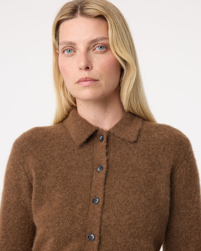 Danny Cardigan | Mid Brown