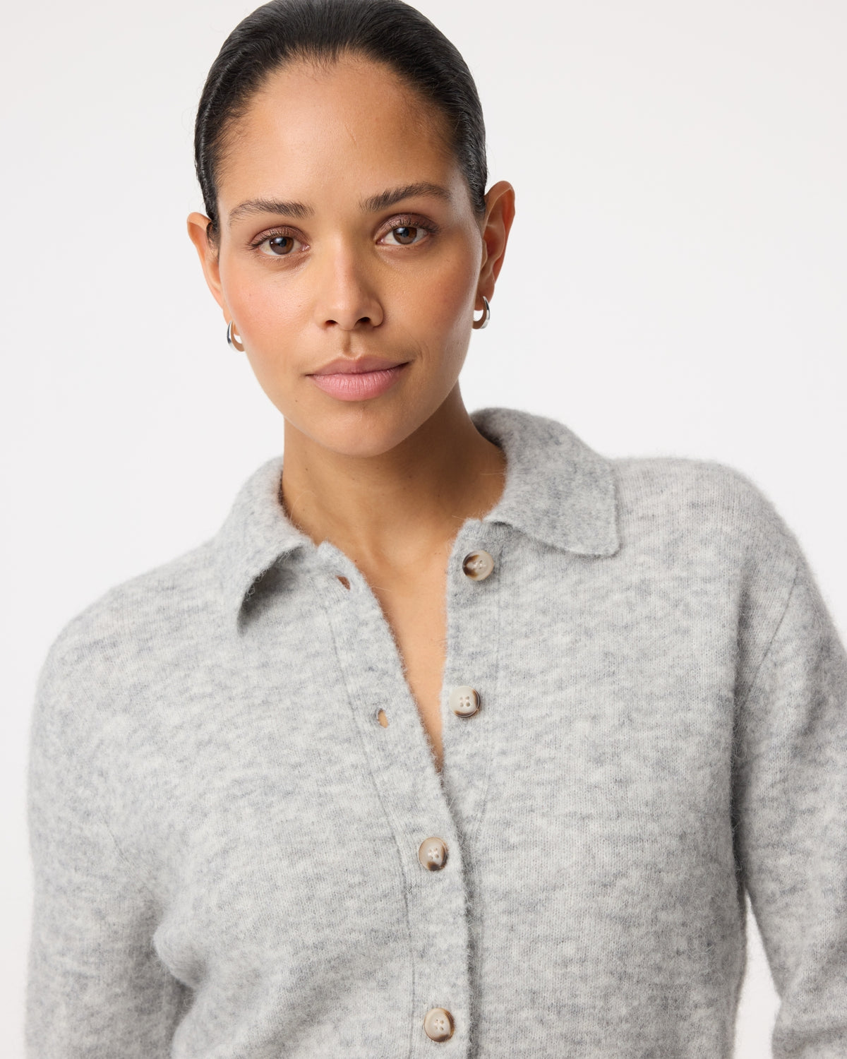 Danny Cardigan | Grey Melange