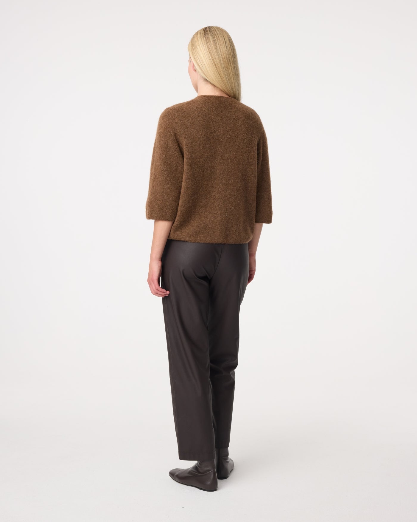 Meg Cardigan | Mid Brown