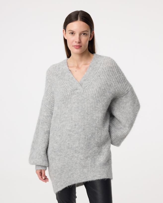 Kyro Pullover | Grey Melange