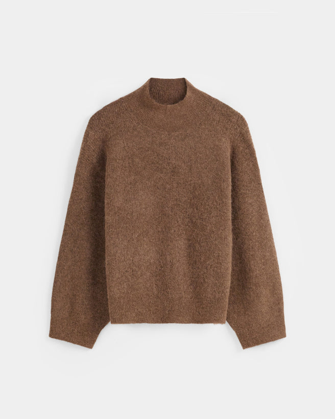 Cechi Pullover | Mid Brown
