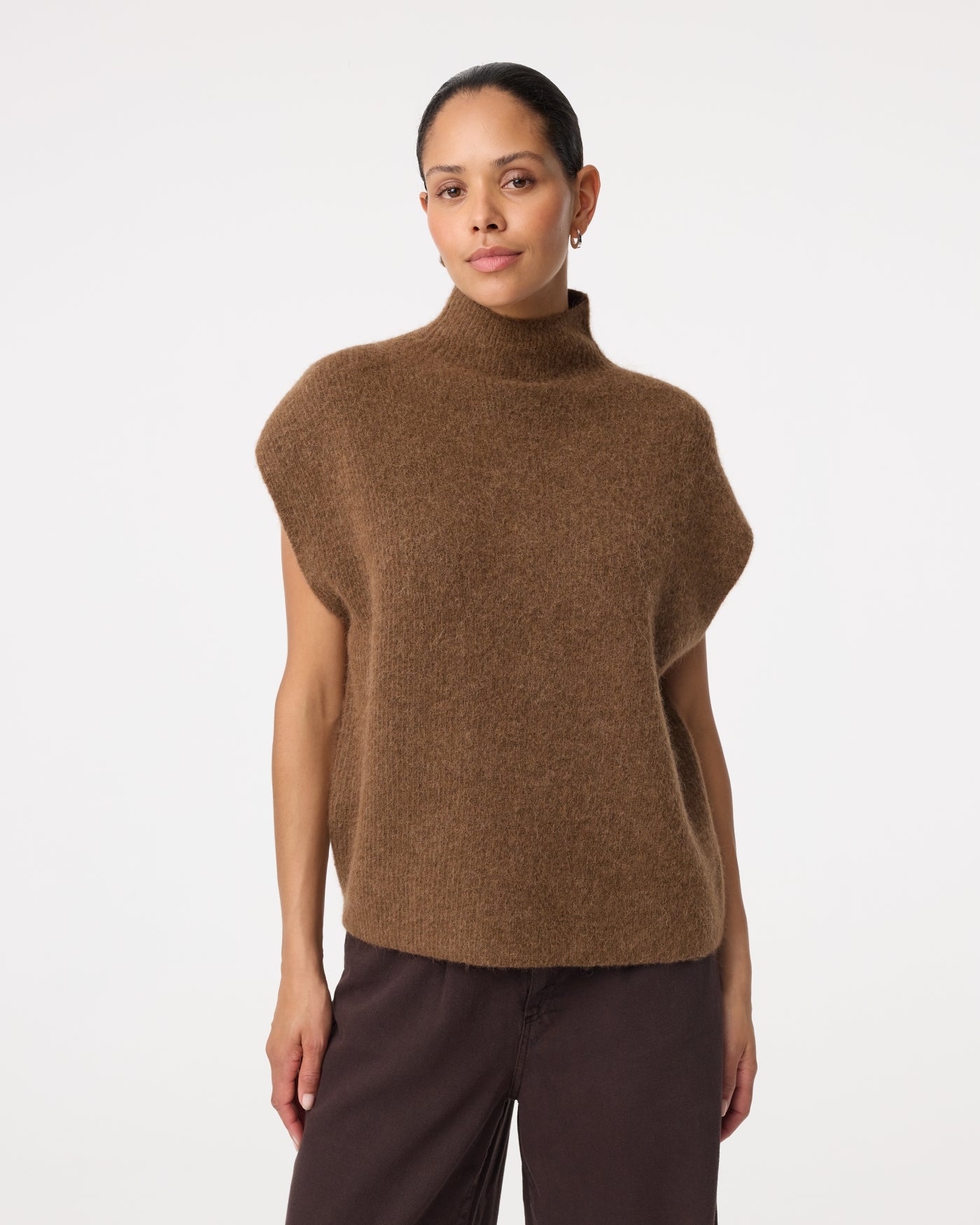 Rave Pullover | Mid Brown