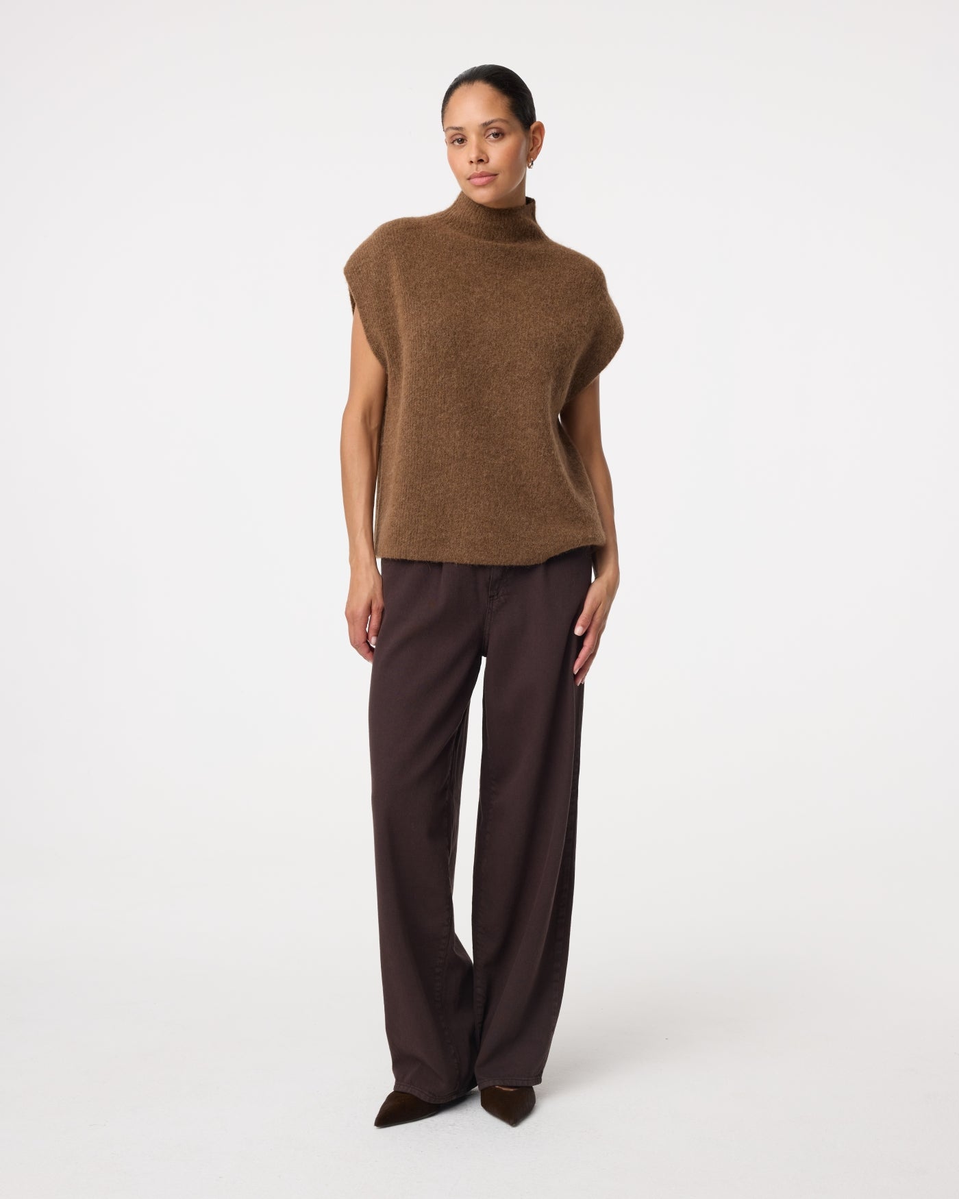 Rave Pullover | Mid Brown