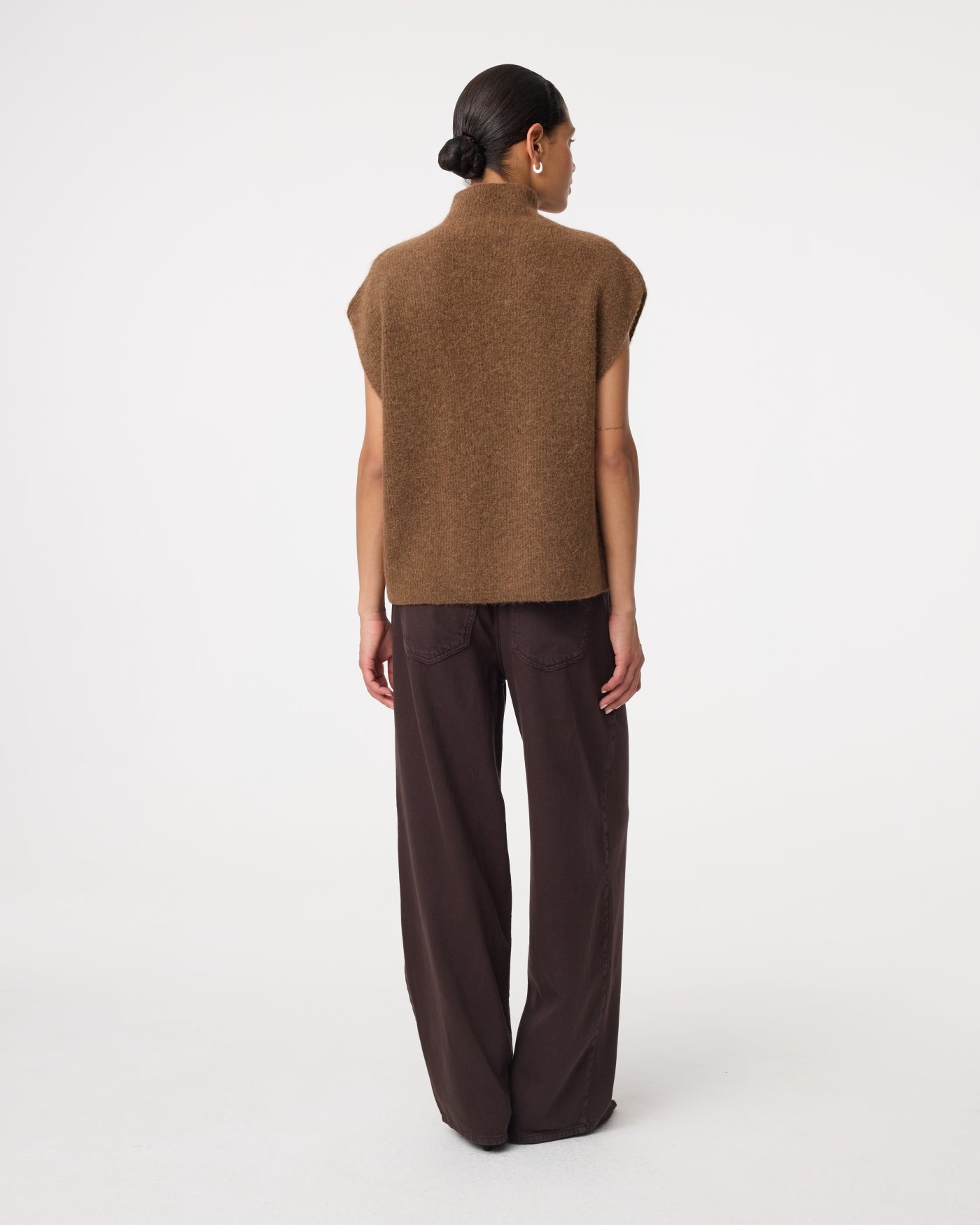 Rave Pullover | Mid Brown