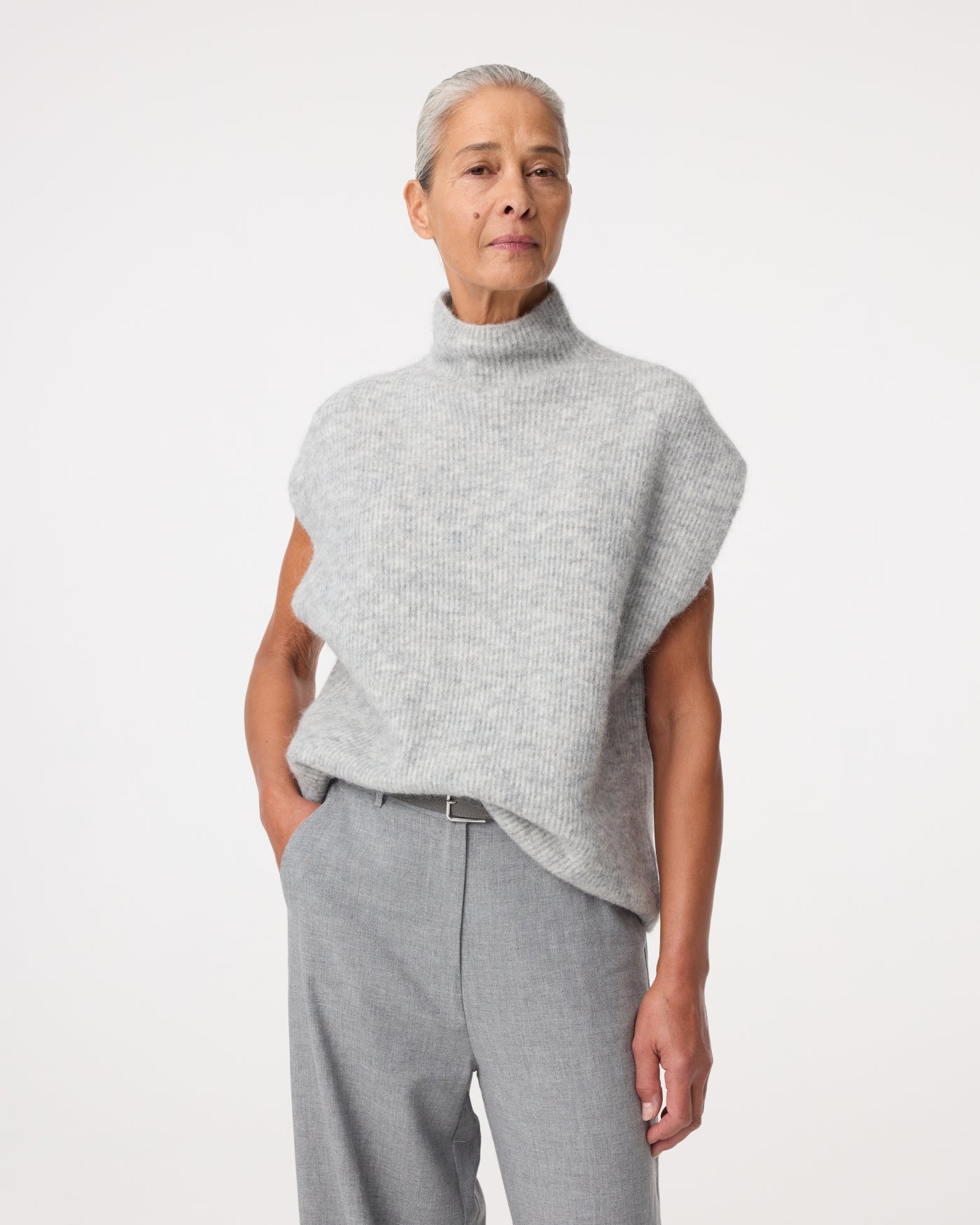 Rave Pullover | Grey Melange