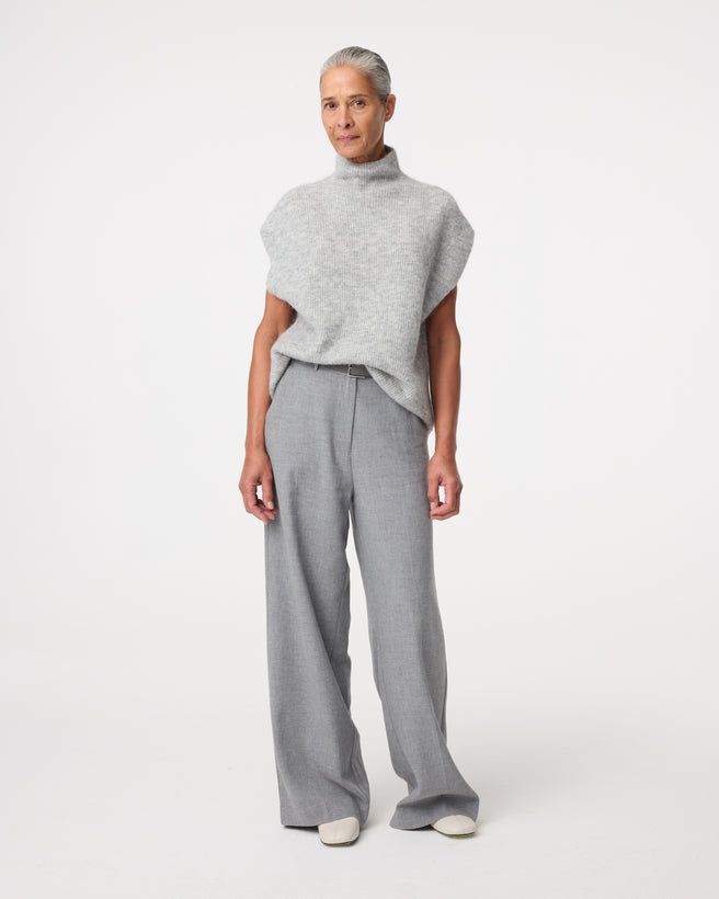 Rave Pullover | Grey Melange