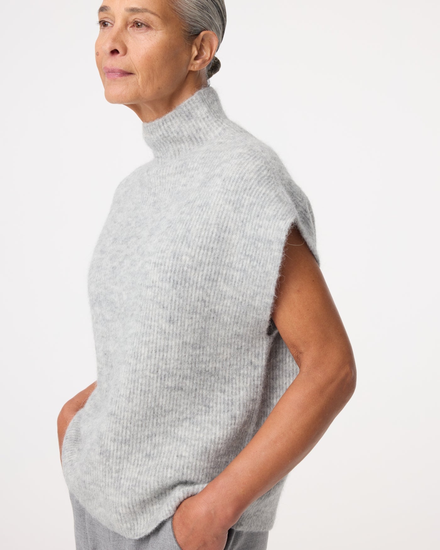 Rave Pullover | Grey Melange