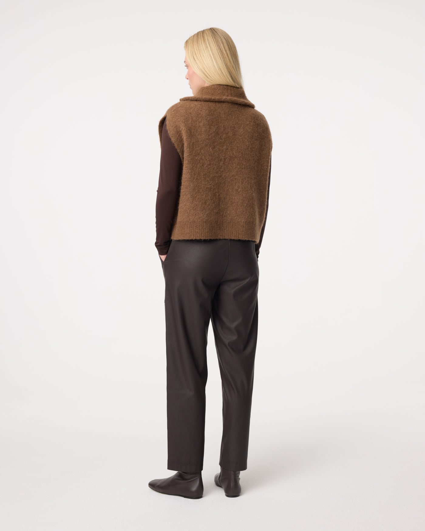 Manny Cardigan | Mid Brown