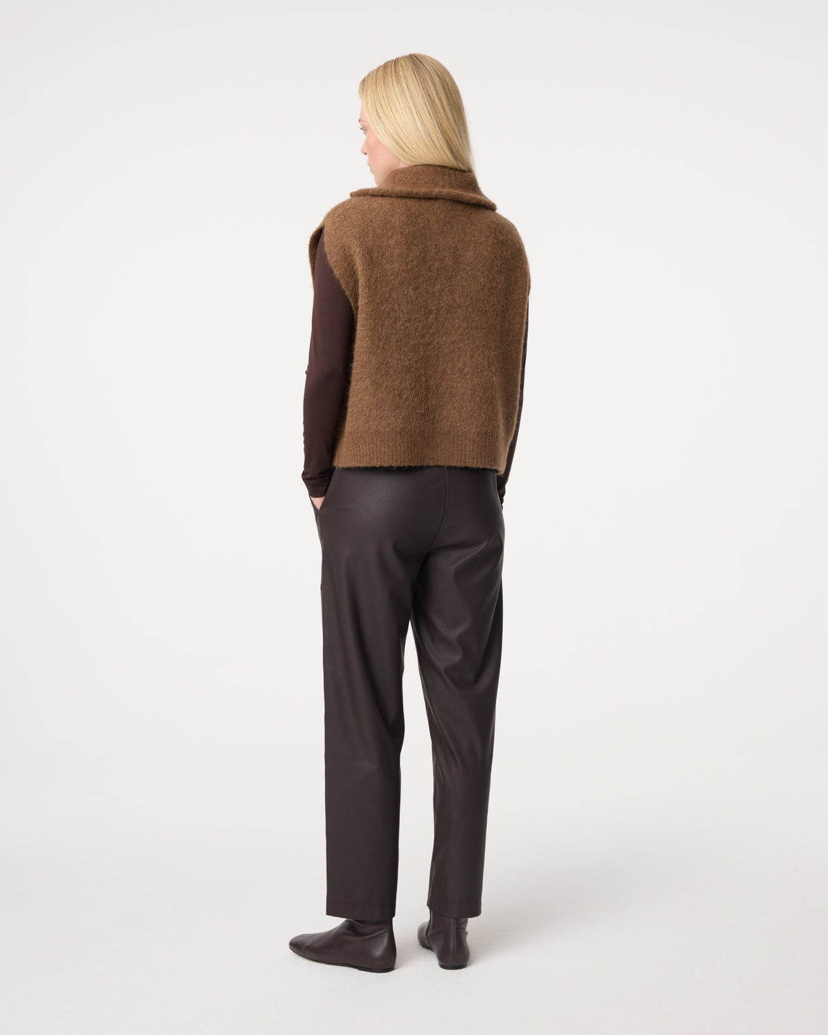 Manny Cardigan | Mid Brown