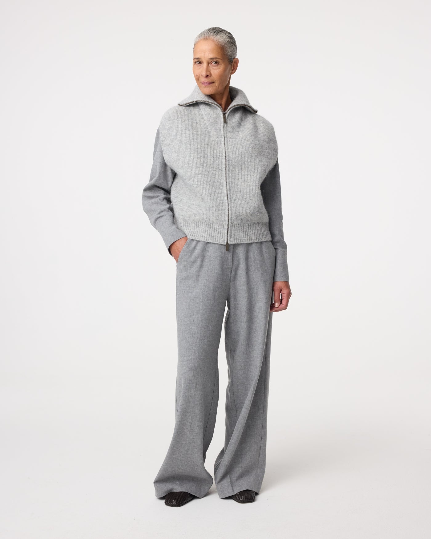 Manny Cardigan | Grey Melange