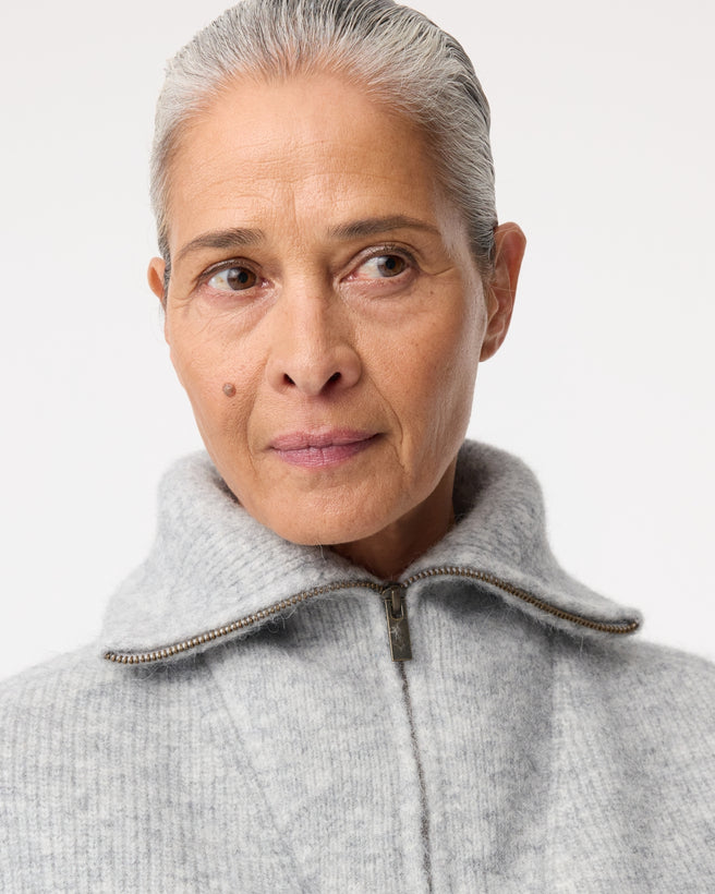 Manny Cardigan | Grey Melange