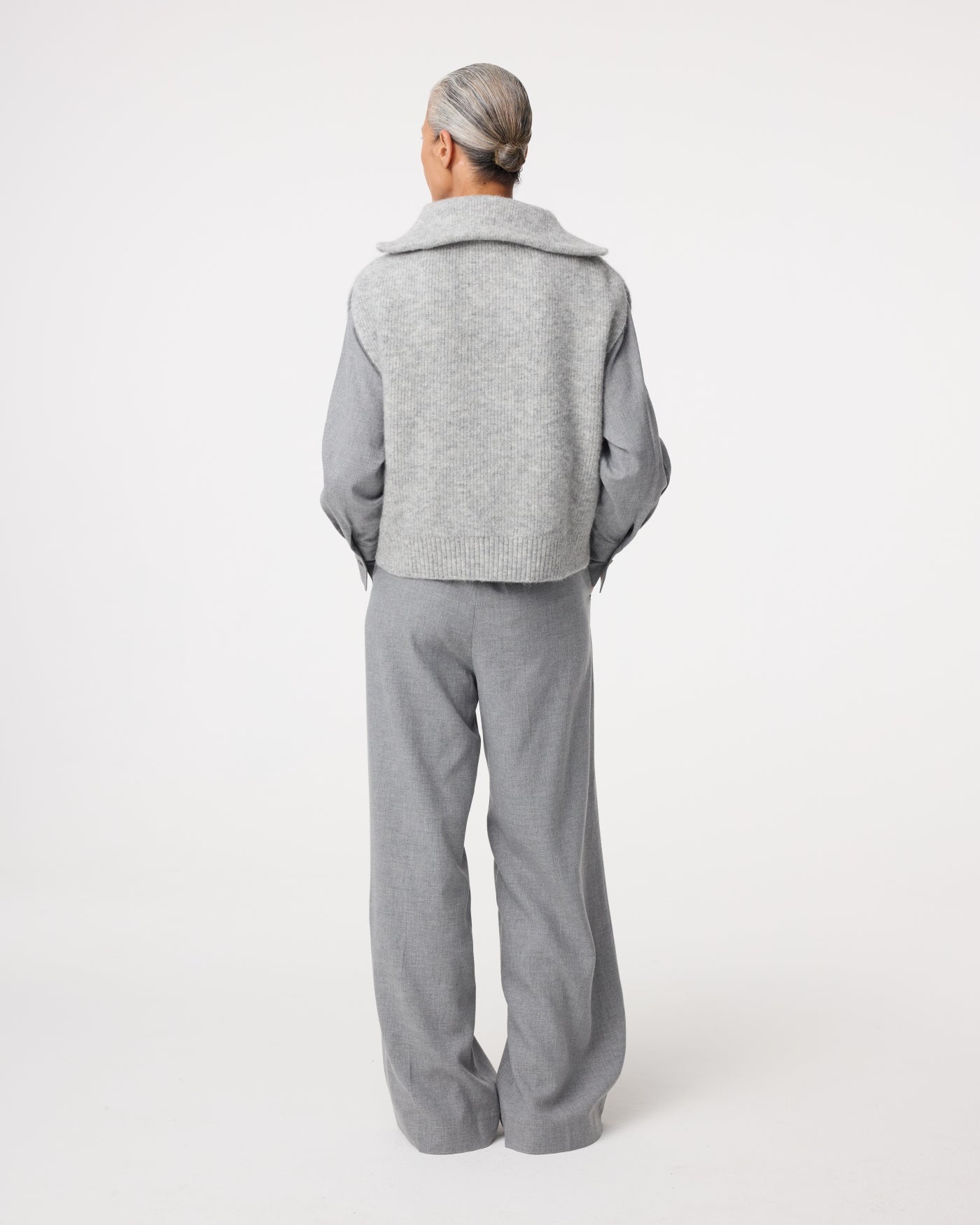 Manny Cardigan | Grey Melange