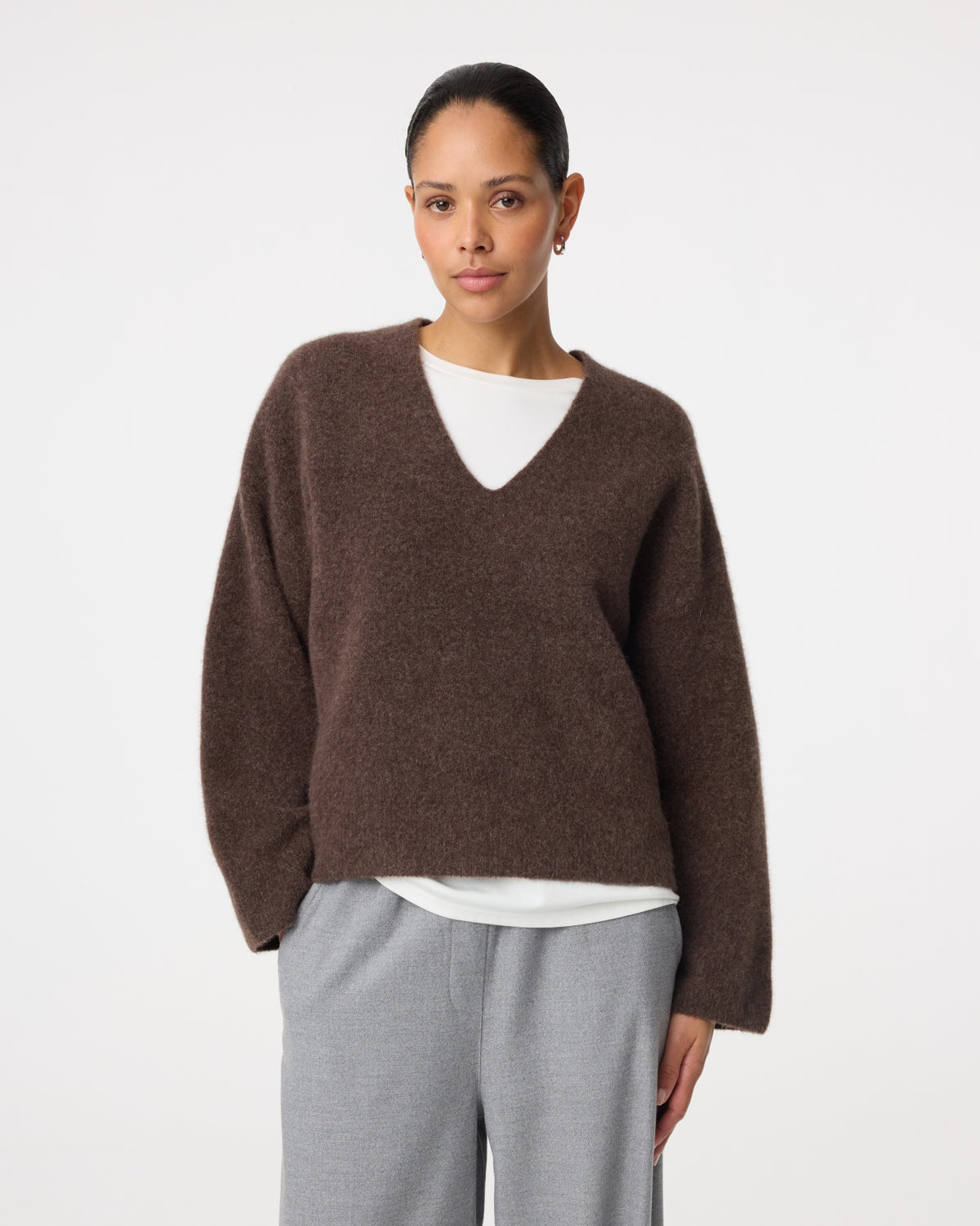 Lucia Pullover | Choco