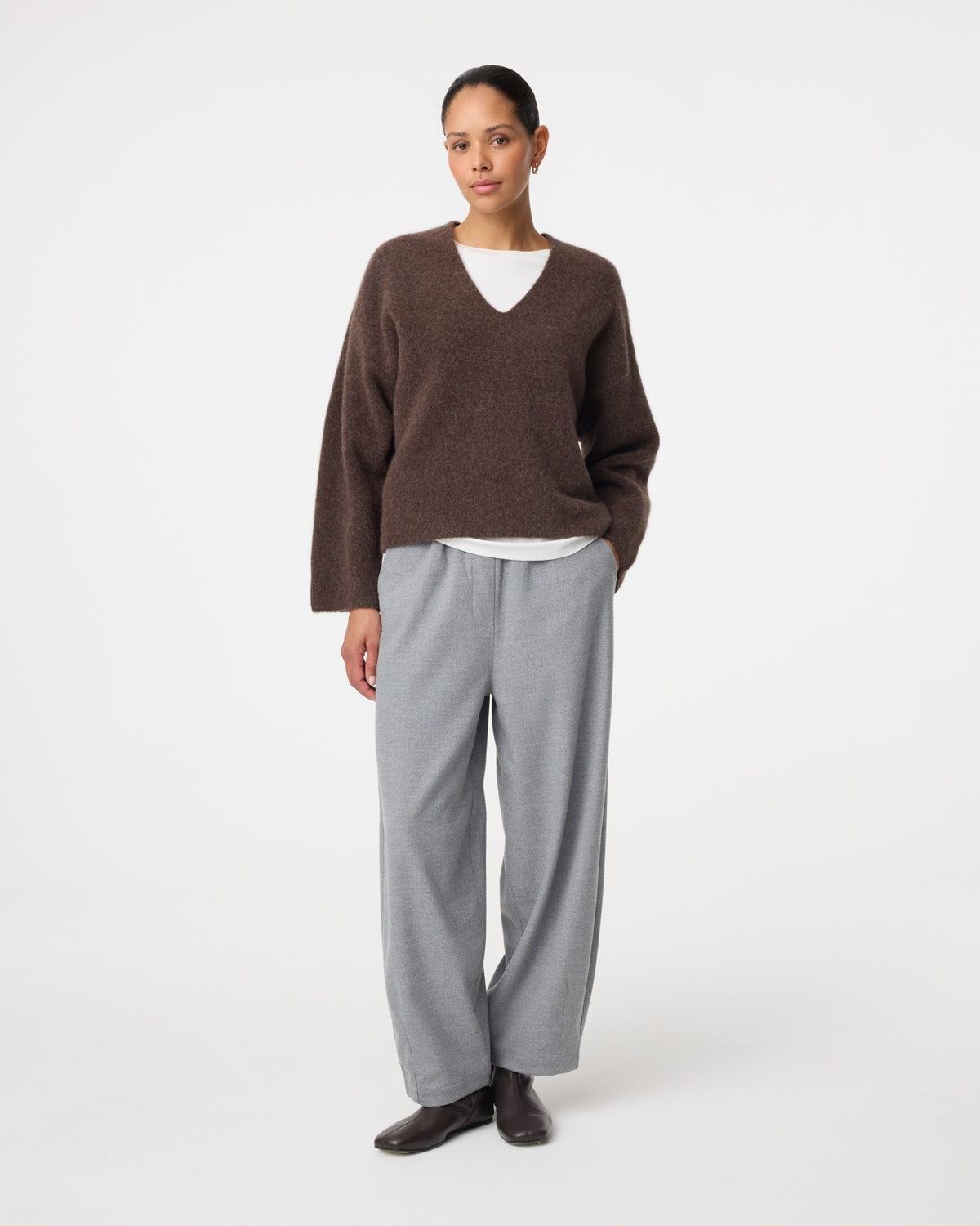 Lucia Pullover | Choco