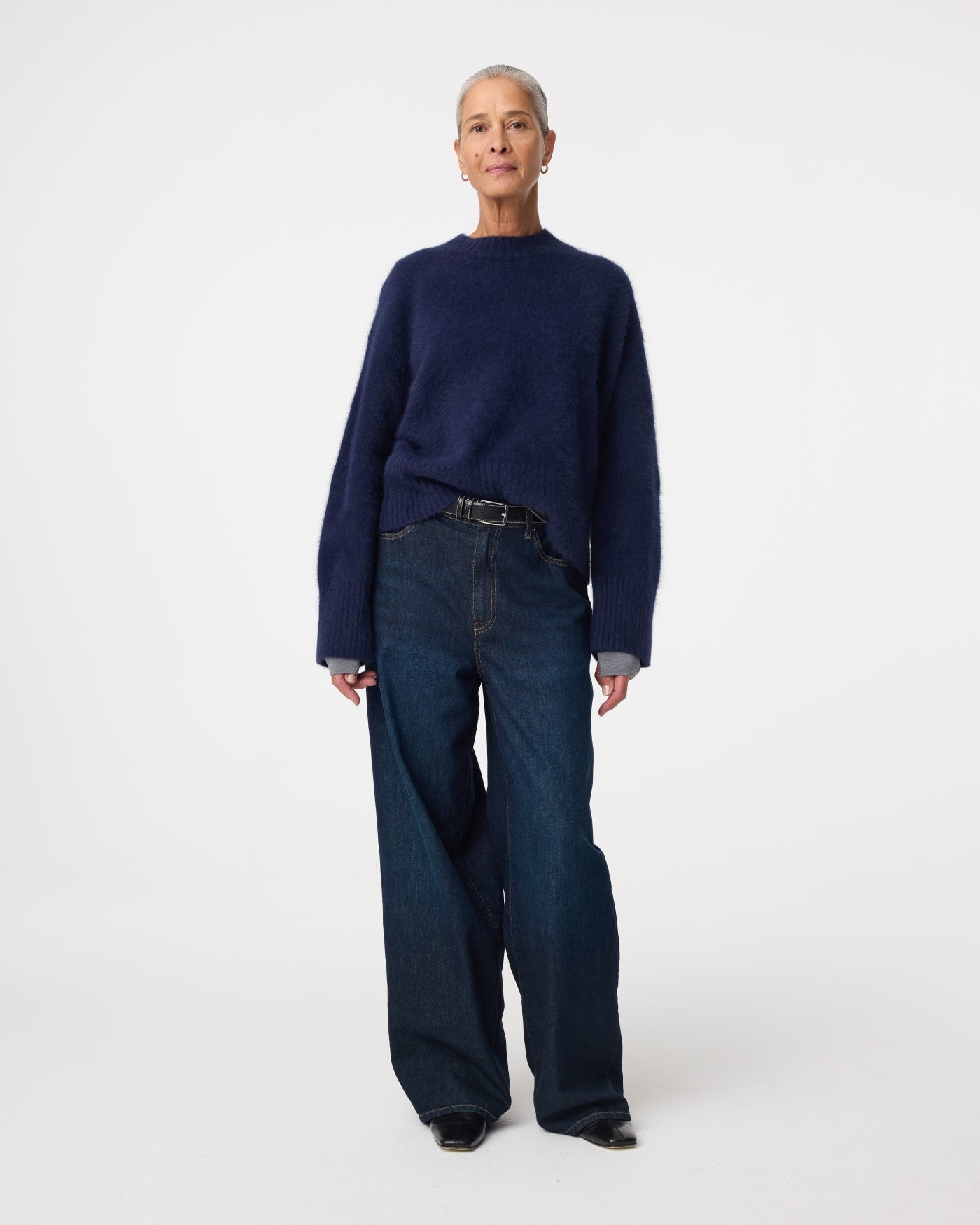 Wolf Pullover | Night Blue