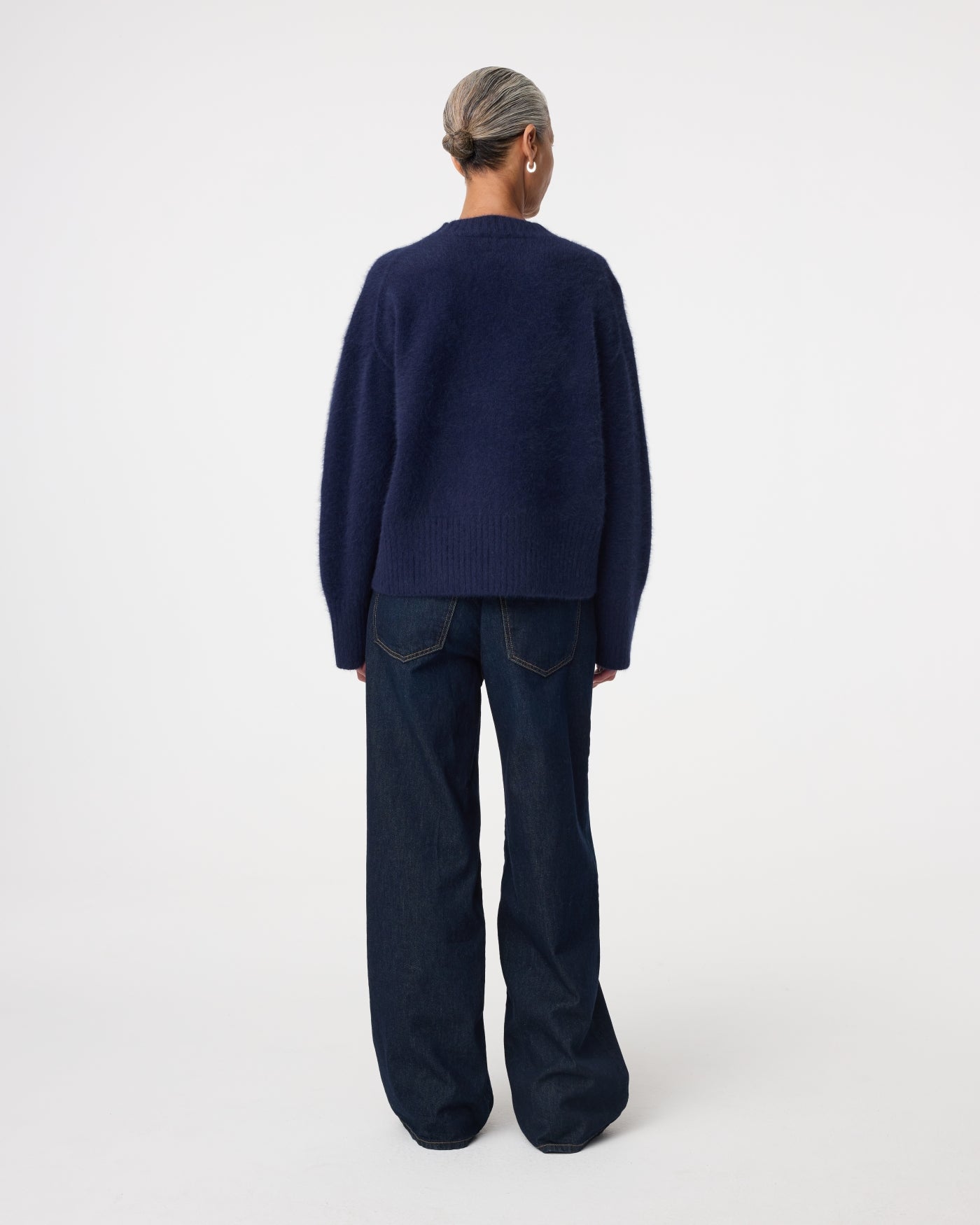 Wolf Pullover | Night Blue