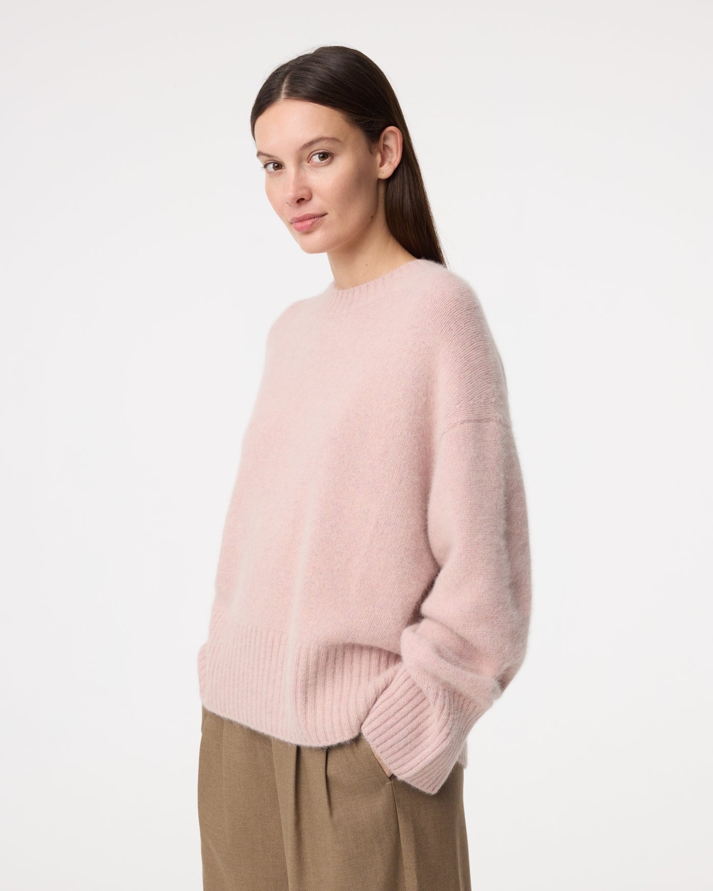 Wolf Pullover | Vintage Rose