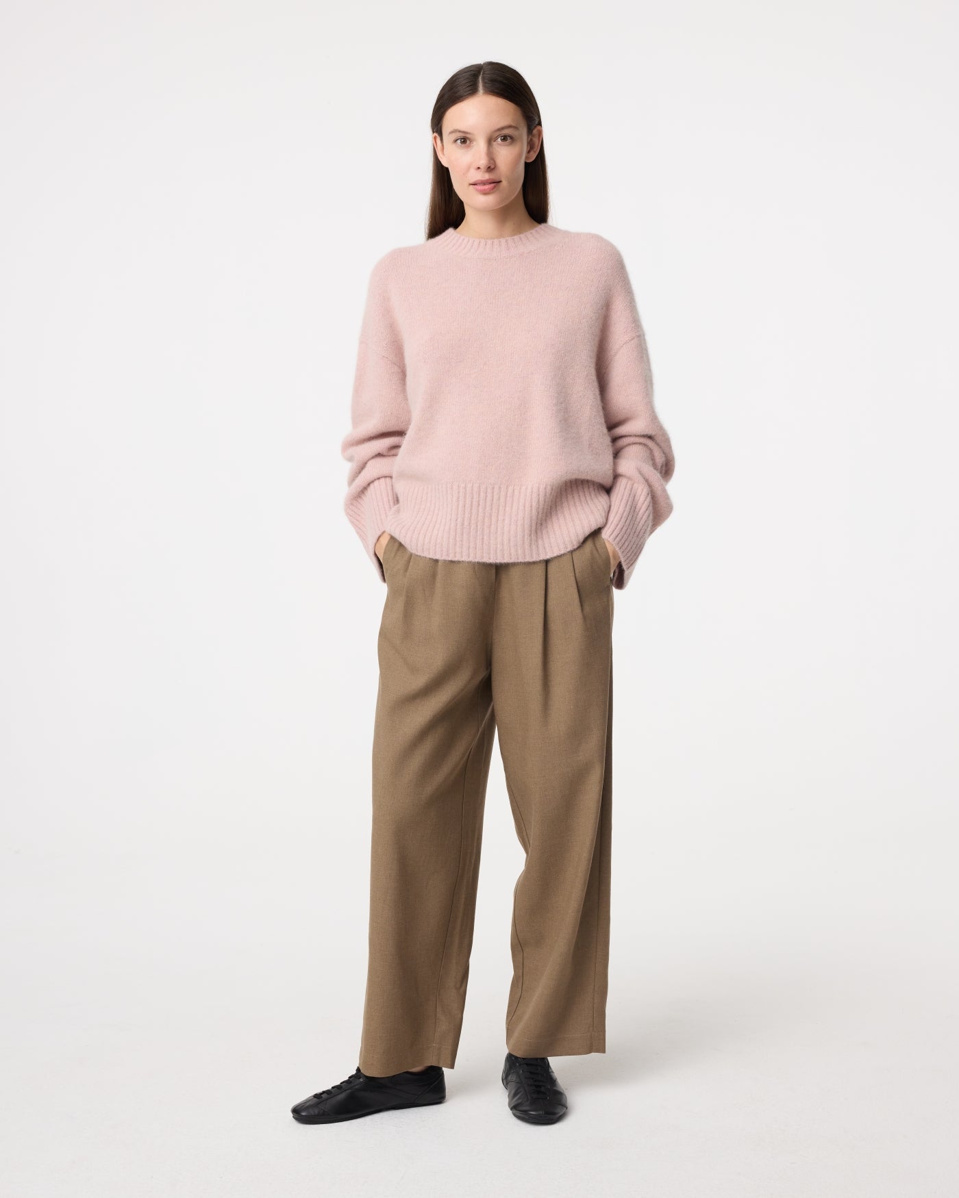 Wolf Pullover | Vintage Rose