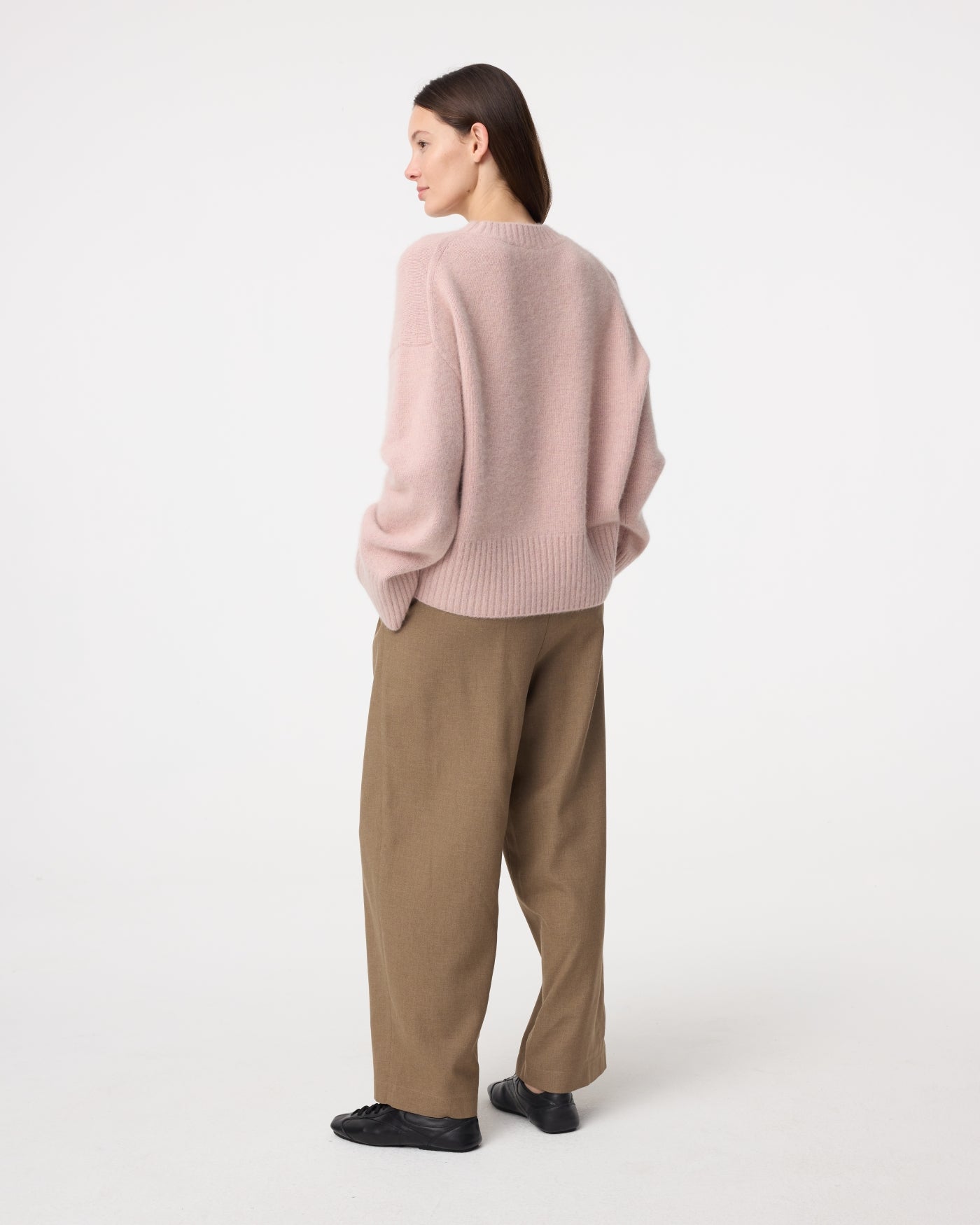 Wolf Pullover | Vintage Rose