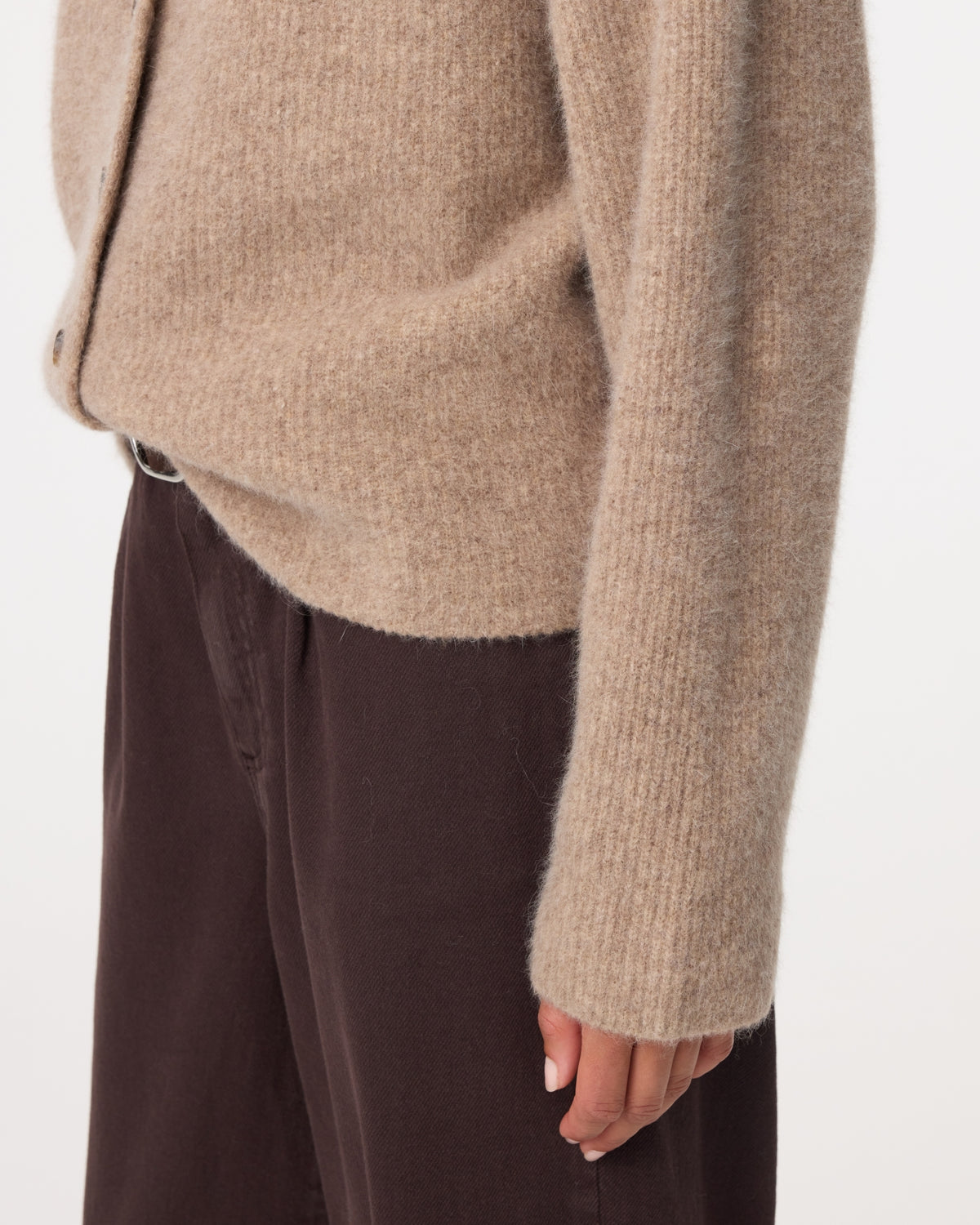 Milo Cardigan | Walnut