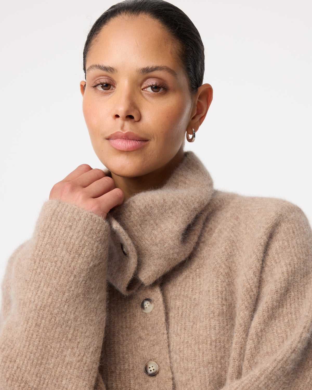 Milo Cardigan | Walnut