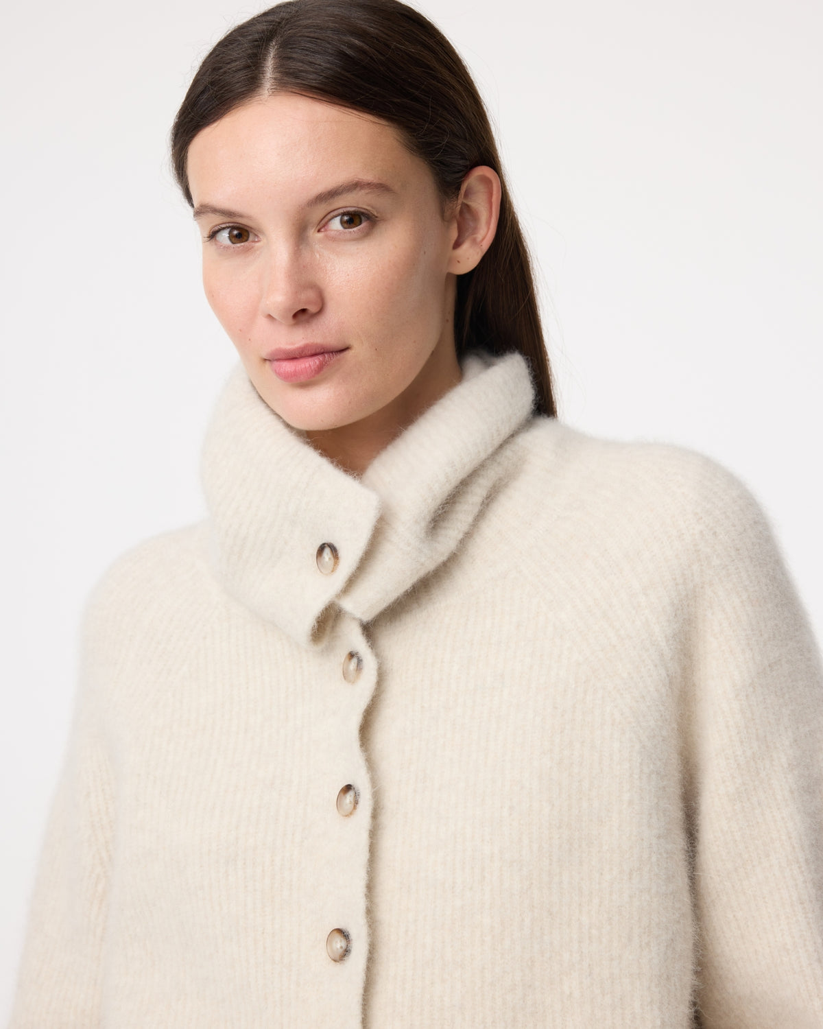 Milo Cardigan | Greige