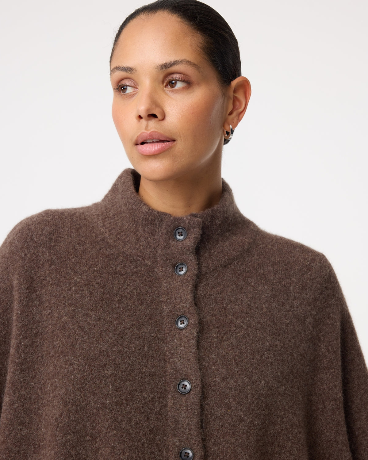 Tove Poncho | Choco