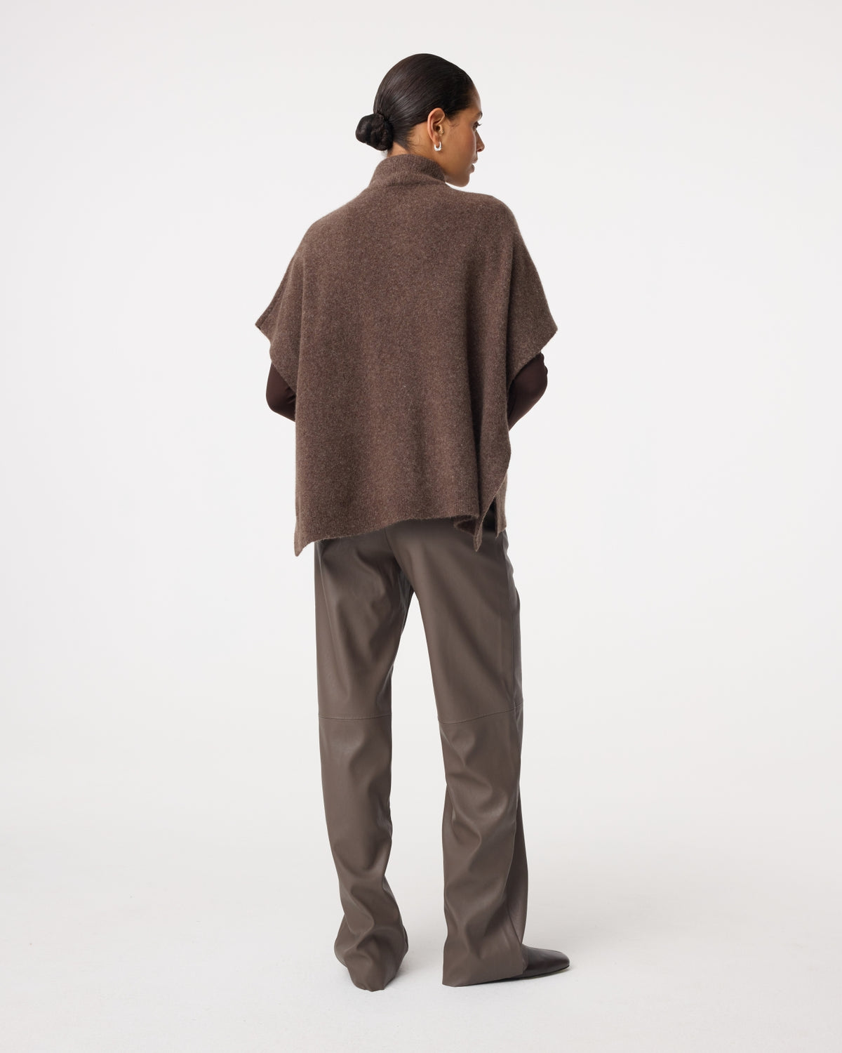 Tove Poncho | Choco