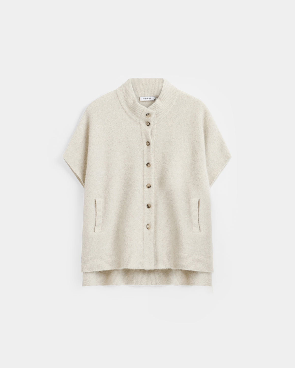 Tove Poncho | Greige