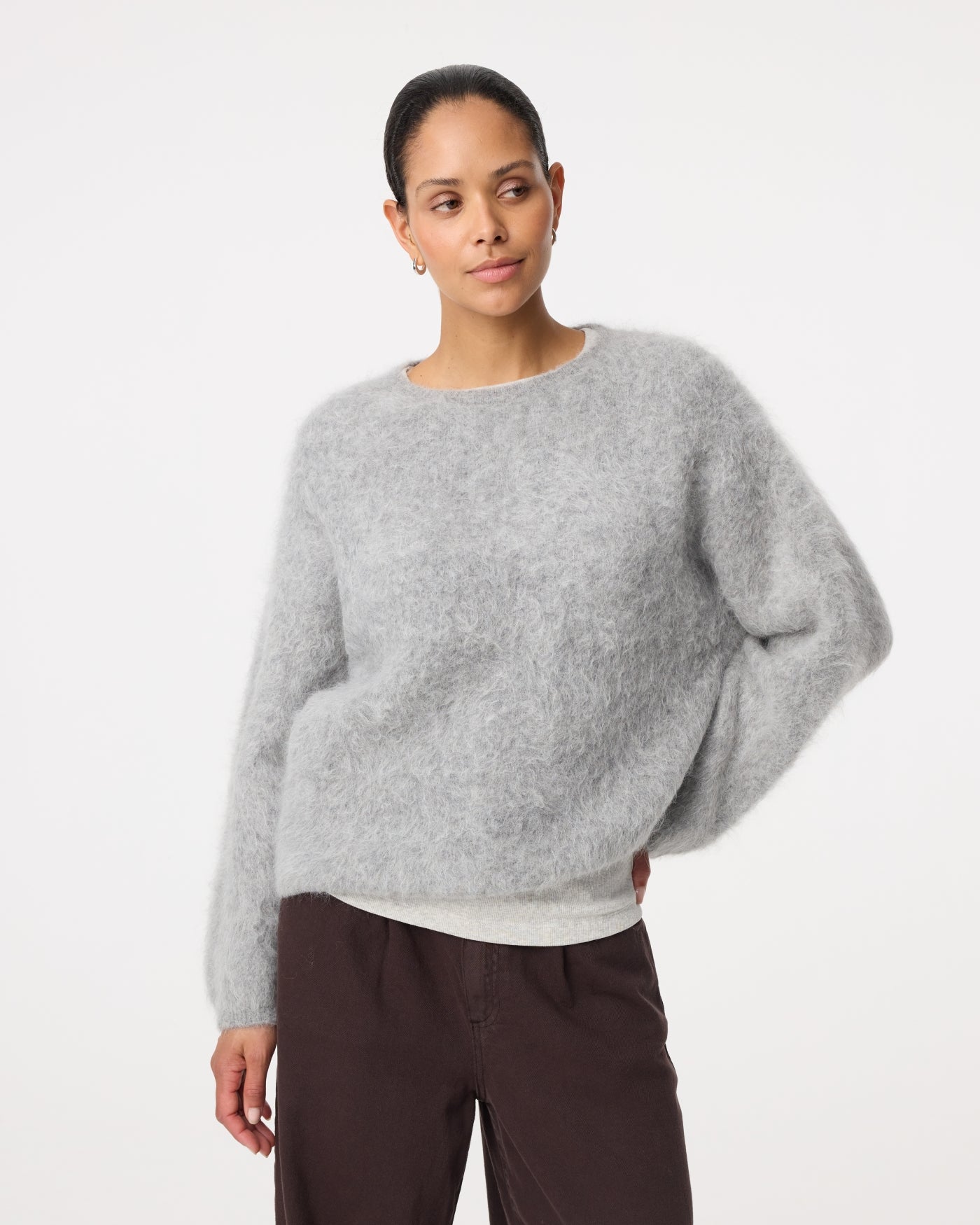 Amalia Pullover | Mid Grey