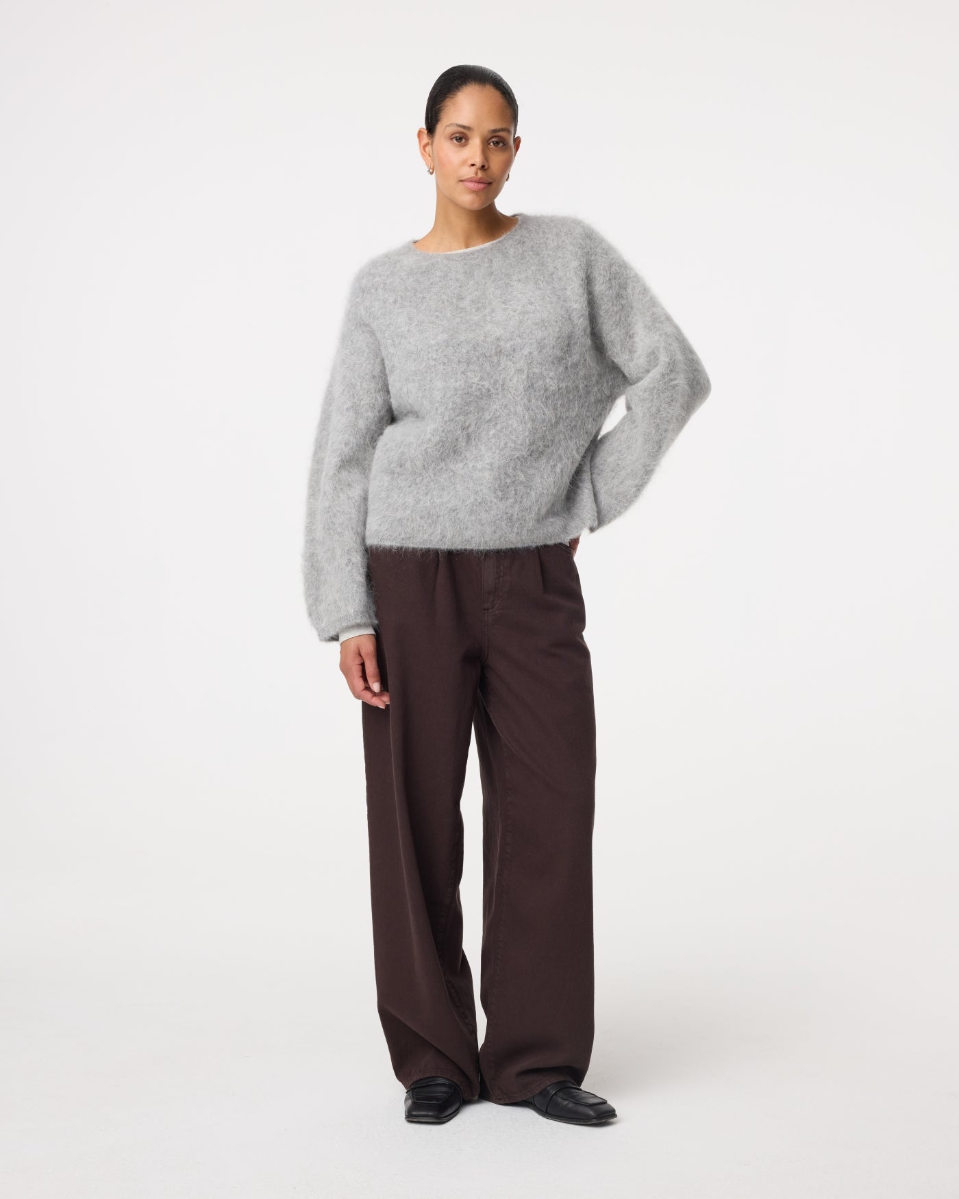 Amalia Pullover | Mid Grey