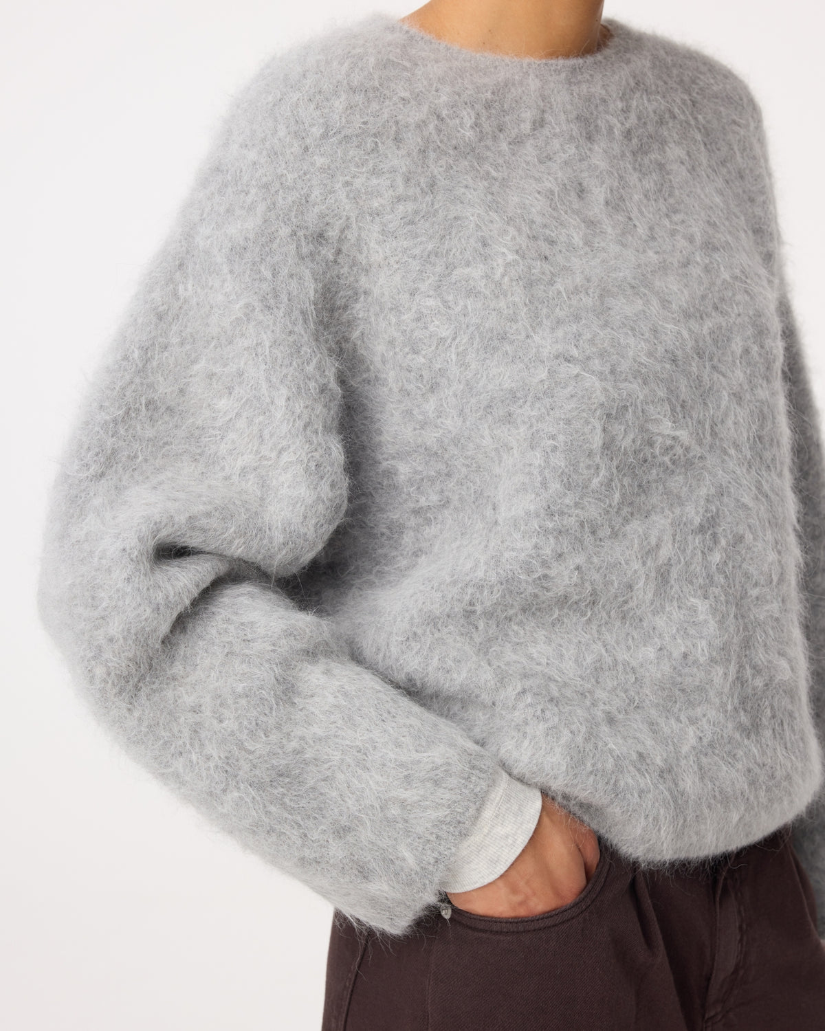 Amalia Pullover | Mid Grey