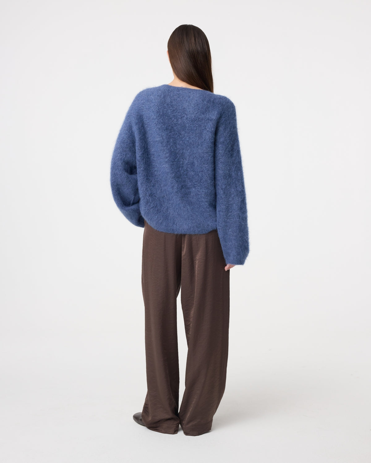 Amalia Pullover | Mid blue