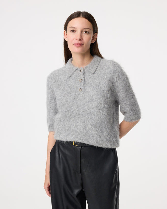 Sherman Top | Mid Grey