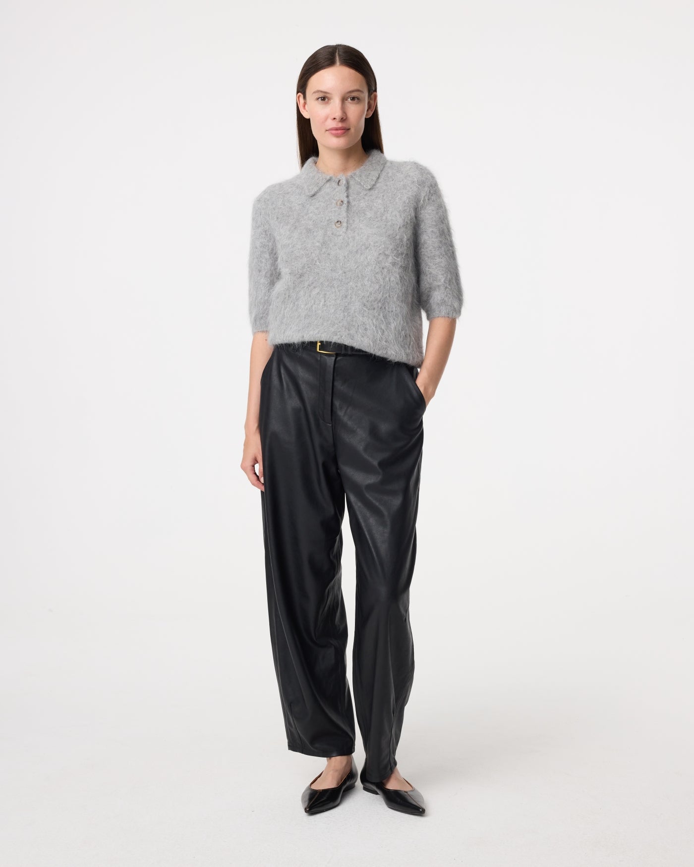 Sherman Top | Mid Grey