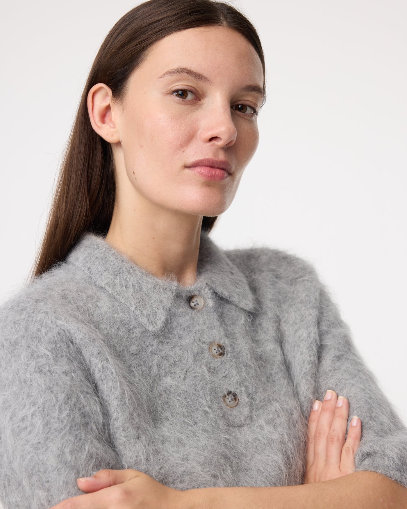 Sherman Top | Mid Grey