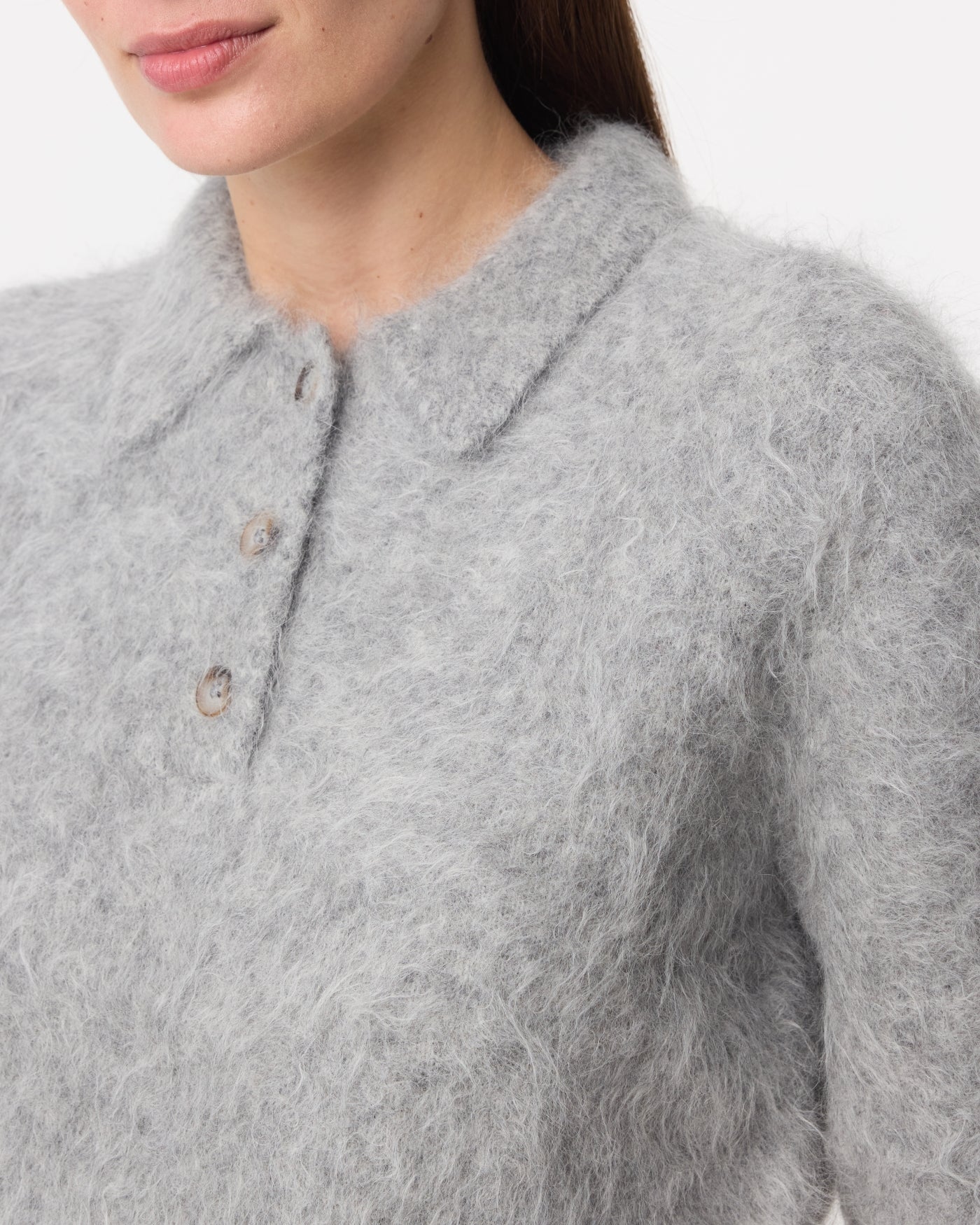 Sherman Top | Mid Grey