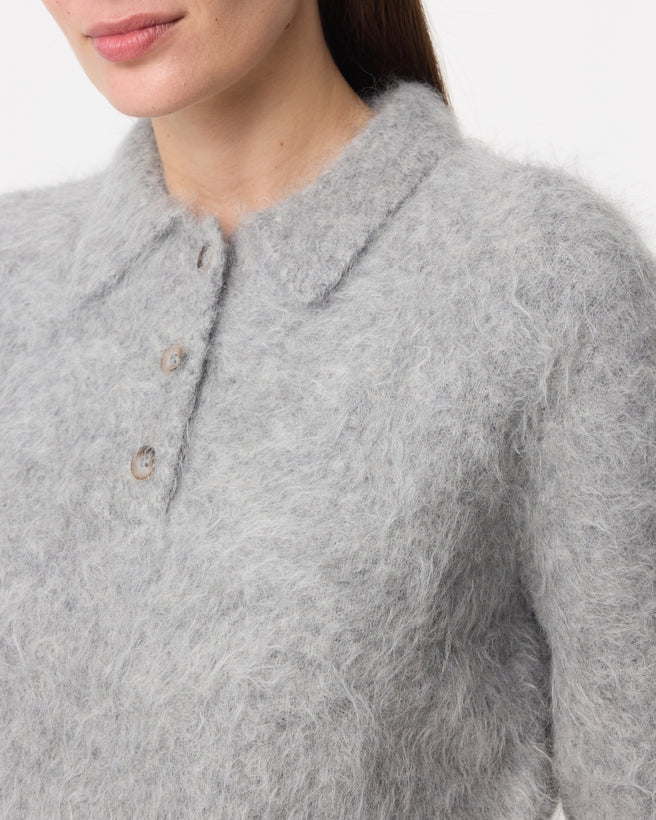 Sherman Top | Mid Grey