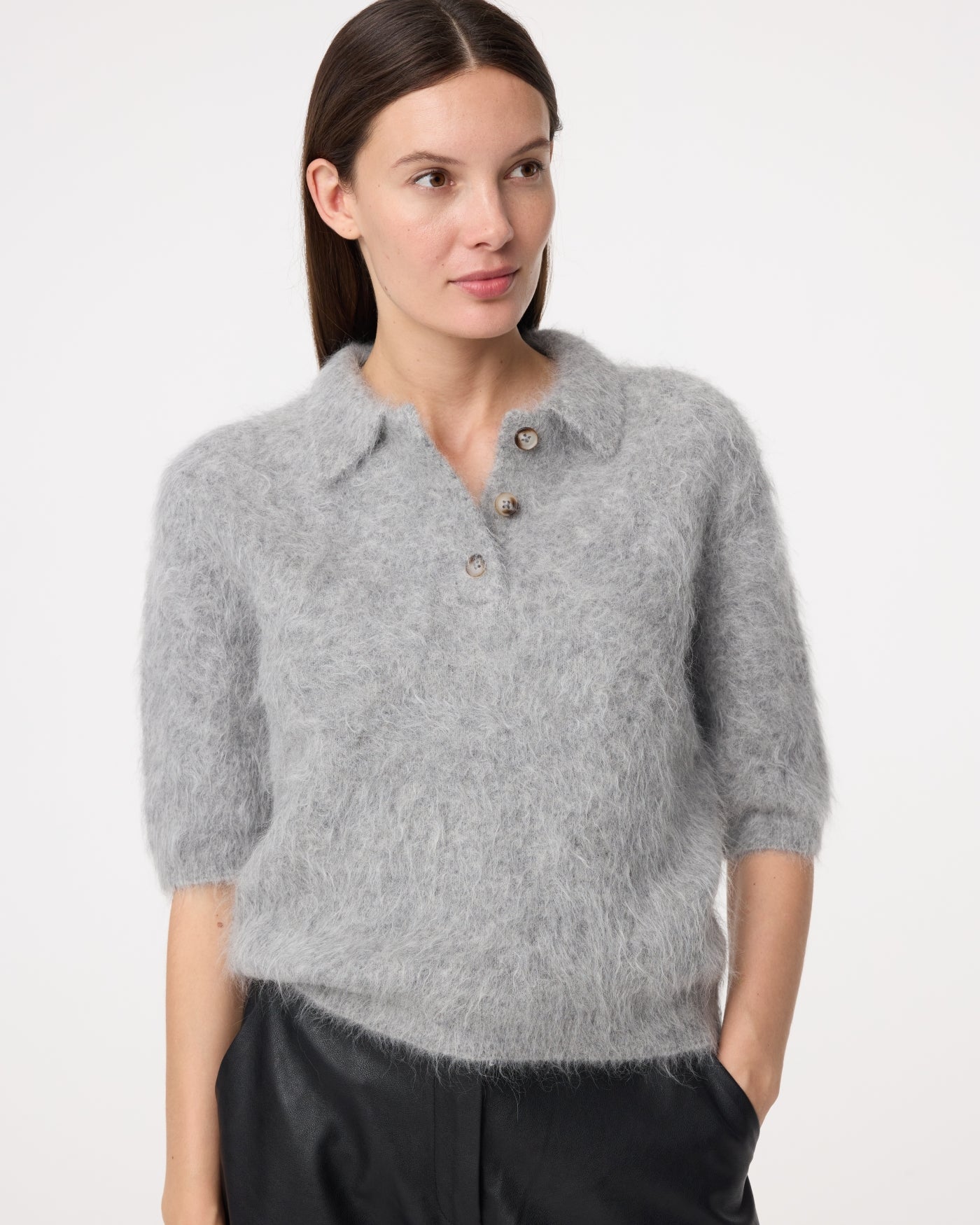 Sherman Top | Mid Grey