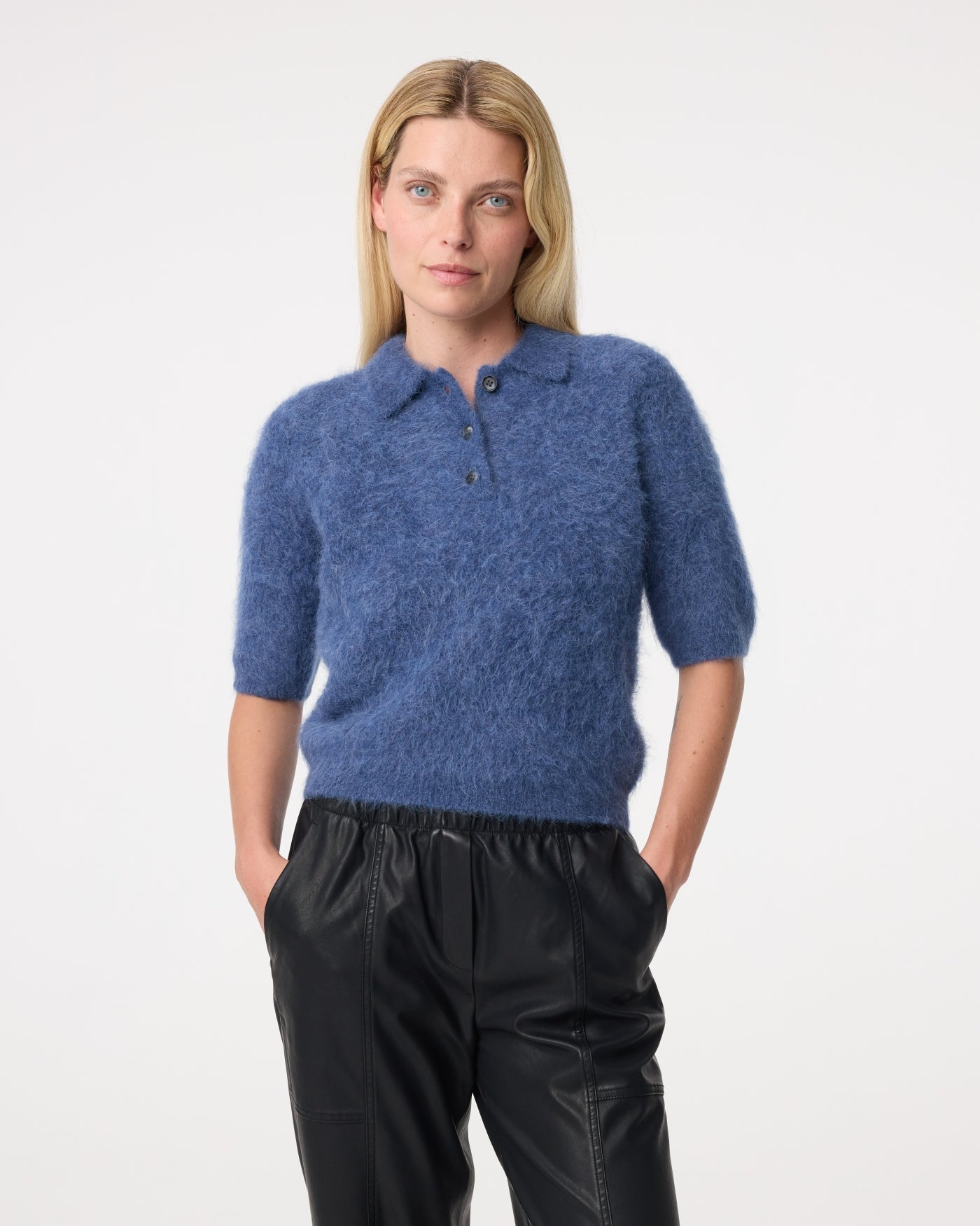 Sherman Top | Mid blue