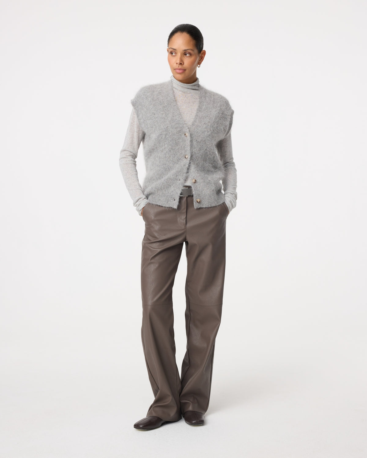 Constanze Cardigan | Mid Grey
