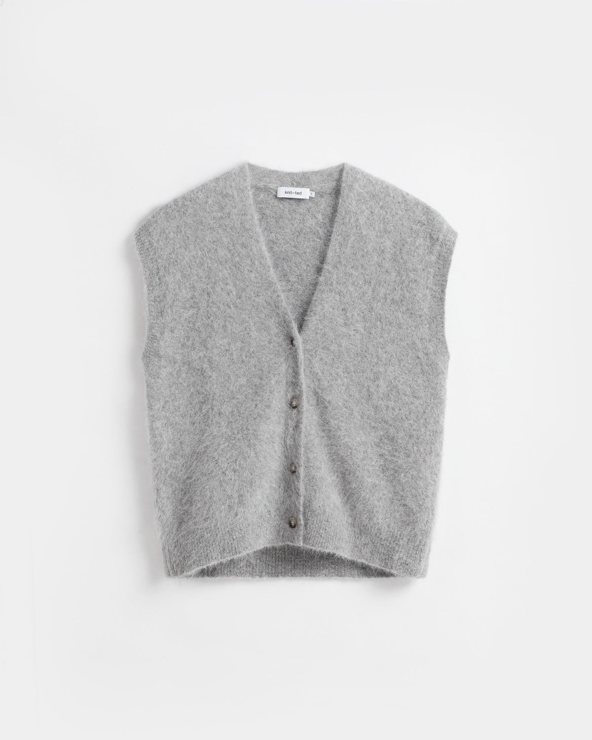 Constanze Cardigan | Mid Grey