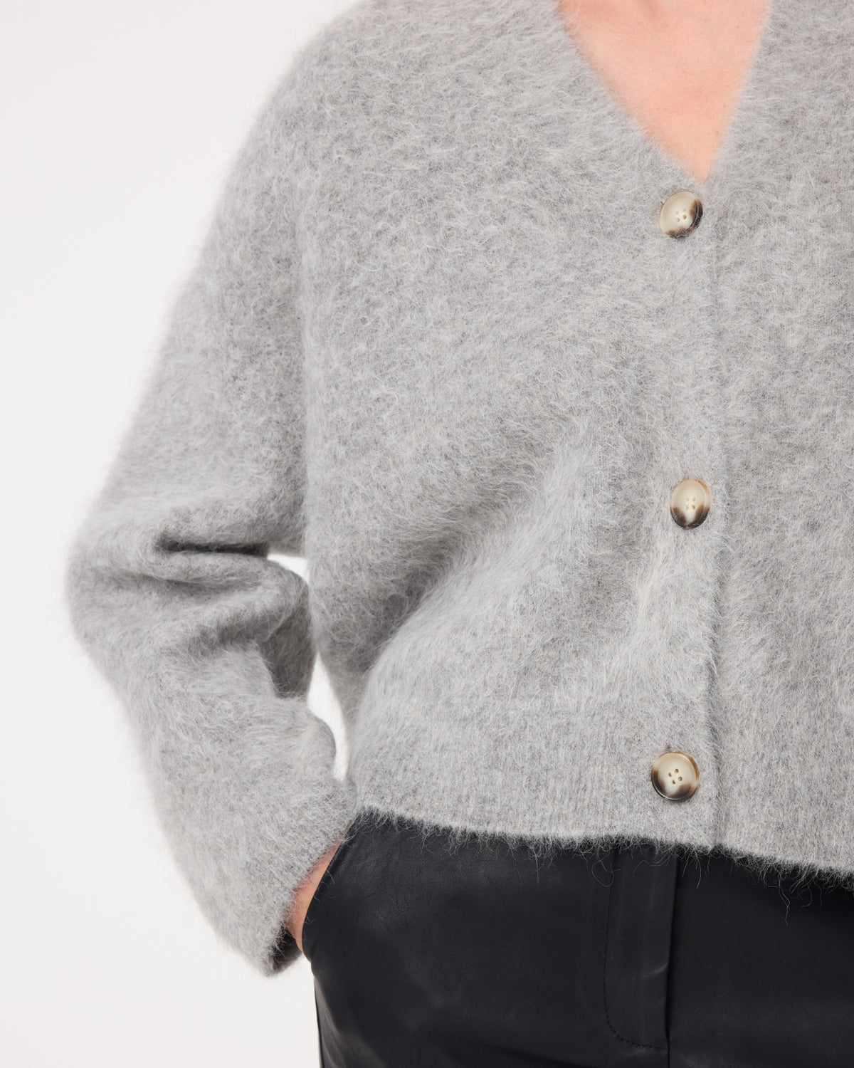 Maris Cardigan | Mid Grey