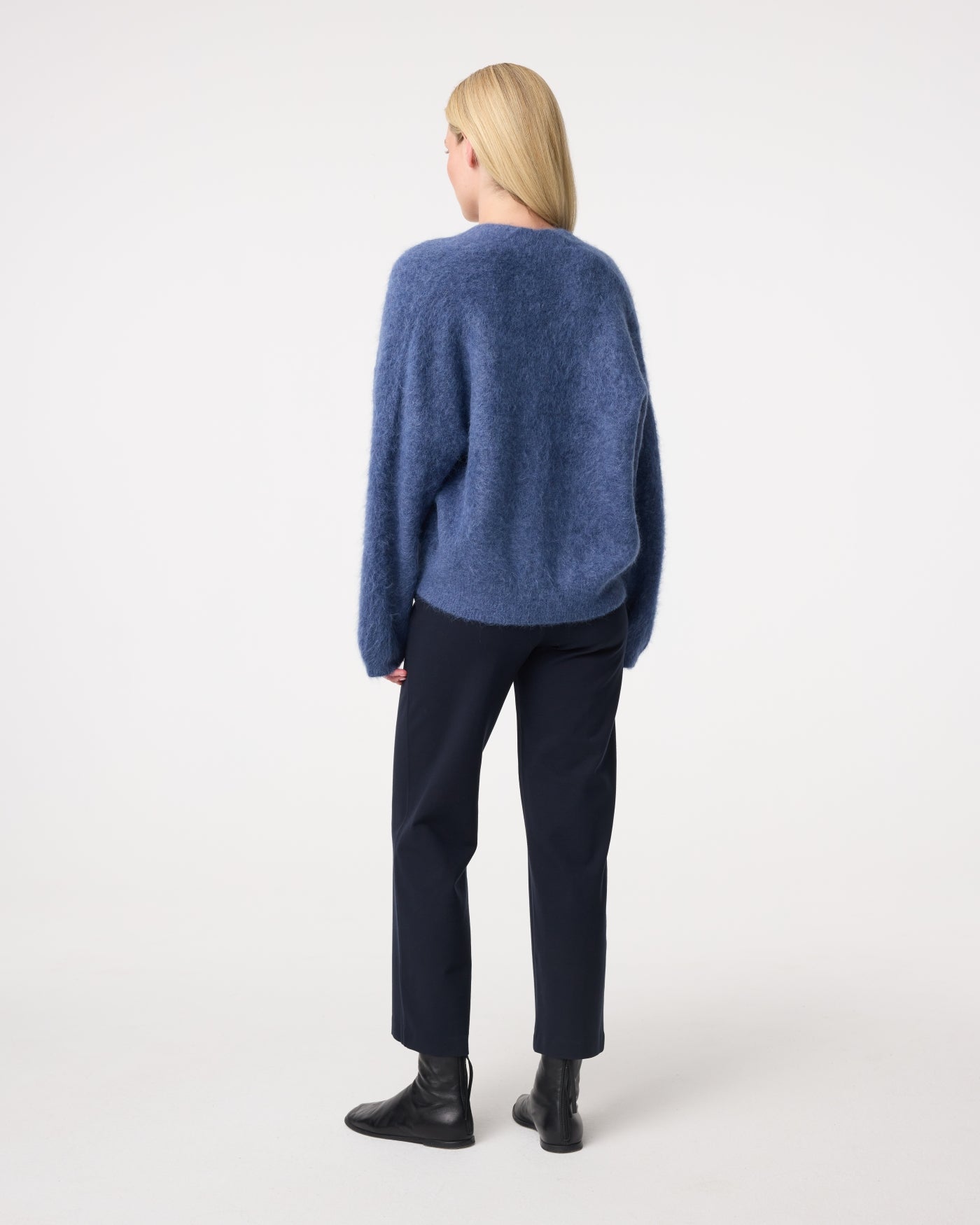 Maris Cardigan | Mid blue