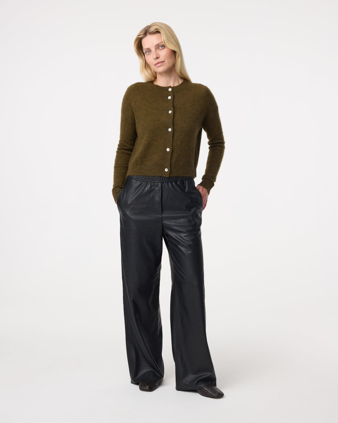 Emile Cardigan | Moss