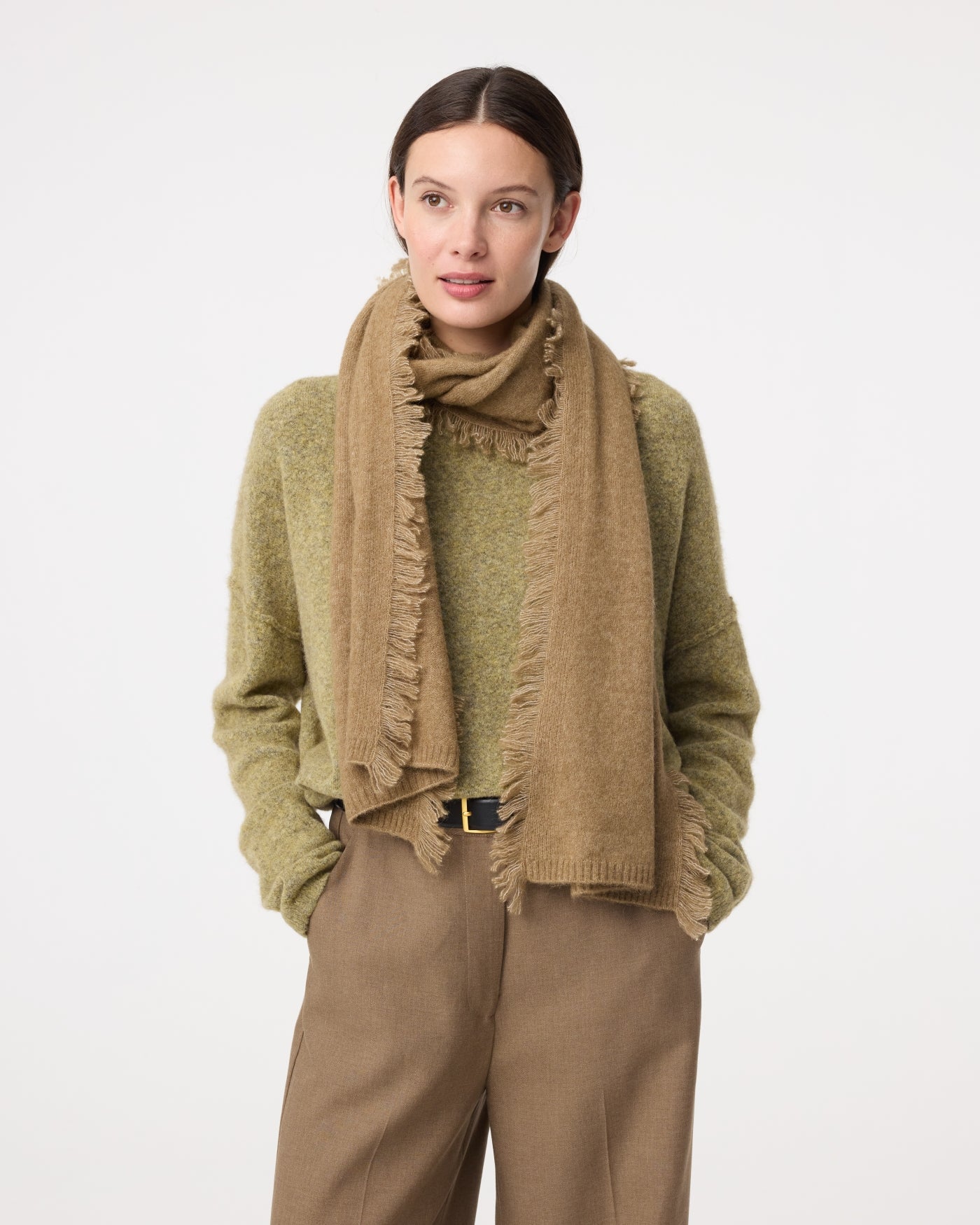 Fringe Scarf | Hazel