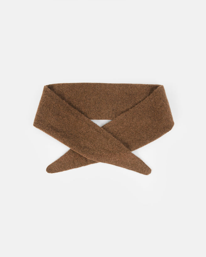Tricja Scarf | Mid Brown