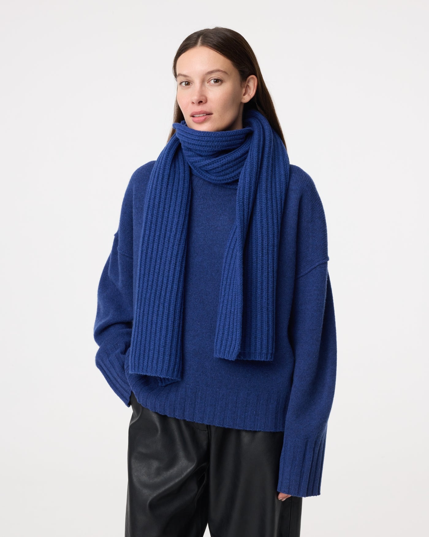 Beatrice Scarf | Cobalt