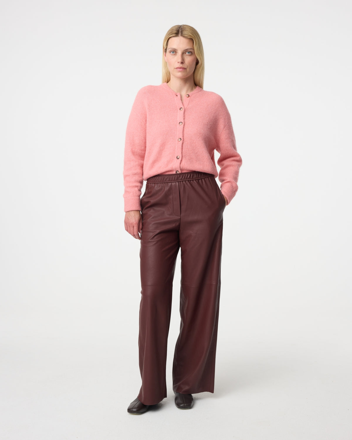 Ada Pants | Burgundy