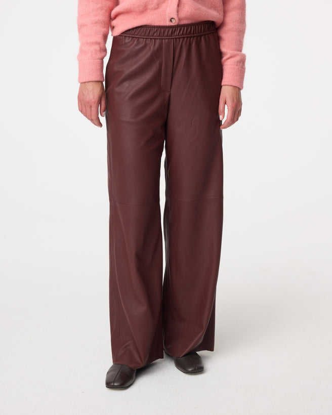 Ada Pants | Burgundy